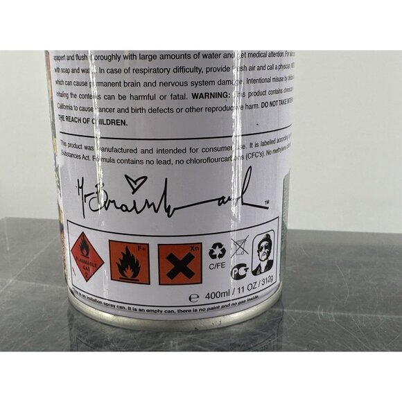 Mr Brainwash Spray Can -Captain America (Red) Signed and Numbered 17 Of 150 - Picture 9 of 12